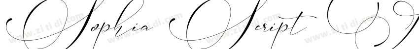 Sophia Script Free D字体转换 Sophia Script Free D字体转换